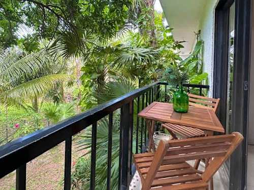 Private balcony