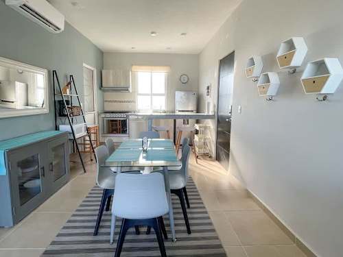 Dining area beside the kitchen