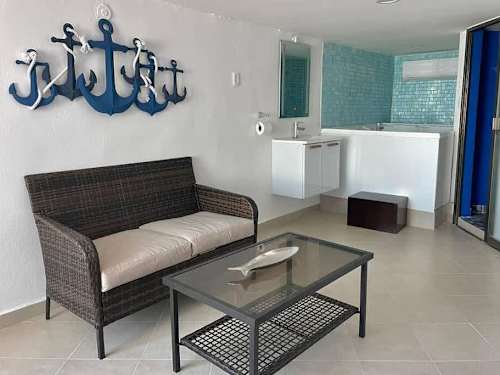 Living room seating area