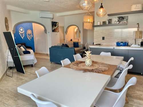 Living and dining area