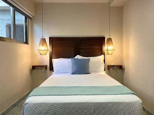 Studio with a comfortable double bed