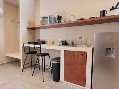 Equipped kitchenette