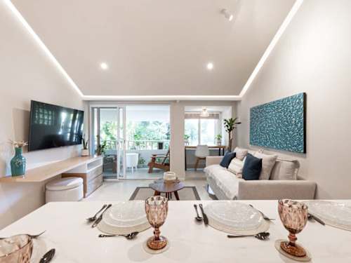 Living and dining area