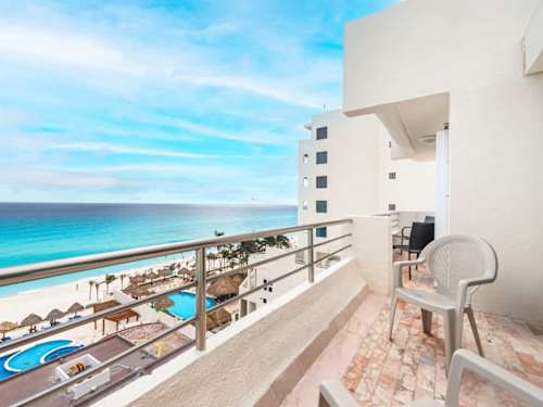 Balcony with ocean view