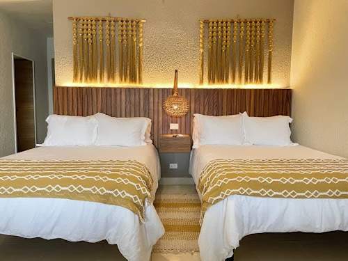 Studio with two comfortable double beds