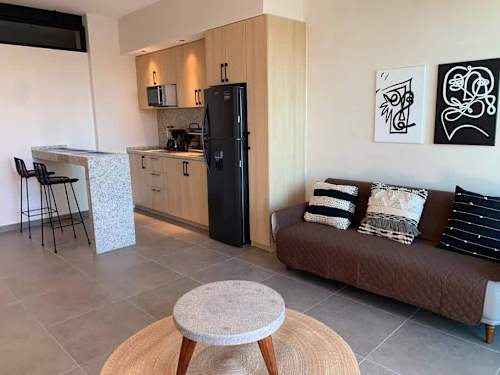 Living area with seating