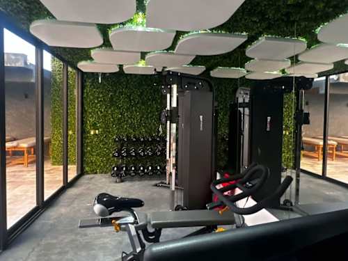 Shared fitness center / gym