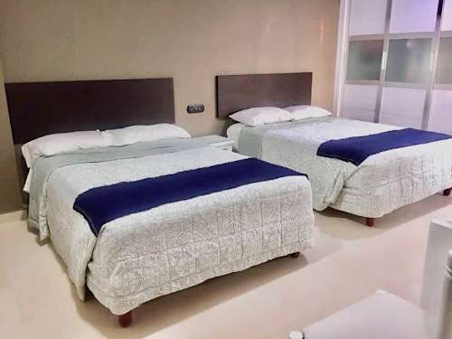 Bedroom with double bed