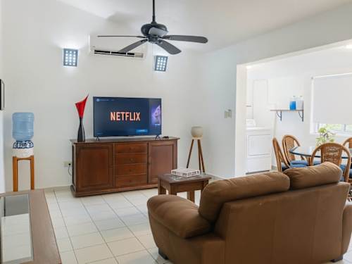 Kitchen and dining area