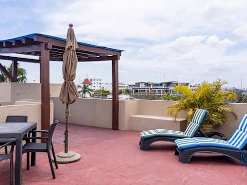 Rooftop terrace - shared common area