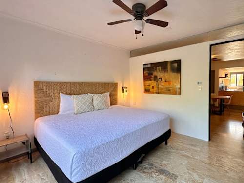 Bedroom with double bed