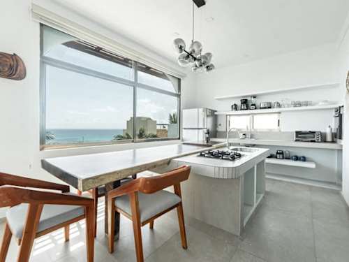 Dining area with seating