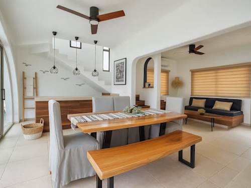 Living and dining room