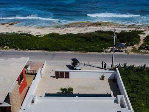 Oceanfront view from the complex