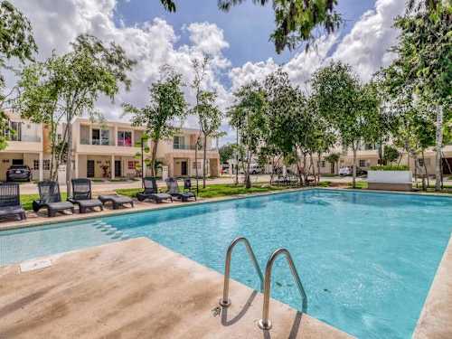 Resort-style shared community pool