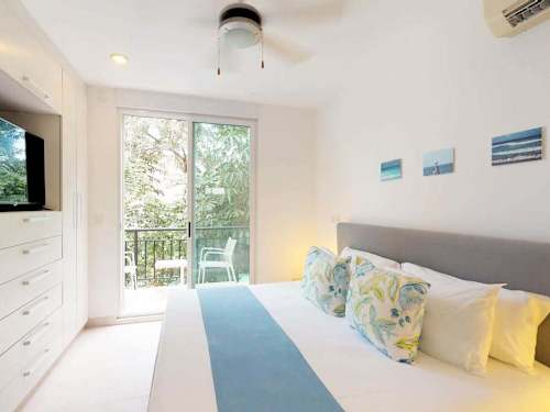 Bedroom with bright natural light