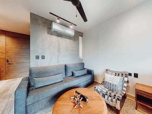 Queen bed with air conditioning