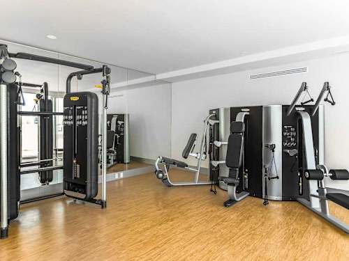 Fully equipped shared gym