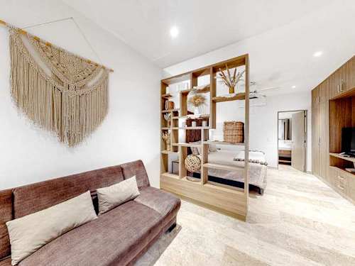 Comfortable living and seating area