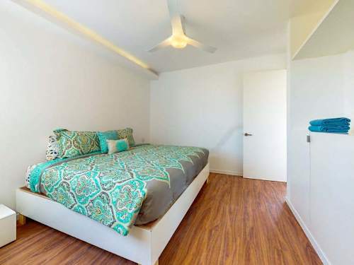 Bright bedroom with King bed