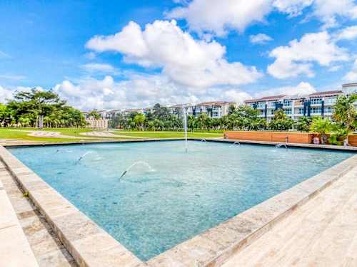 Shared resort pool