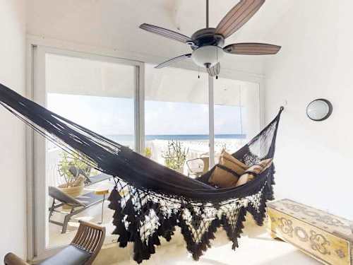 Relax in the hammock with ocean views