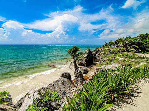 Nearby: Akumal Caribbean beach