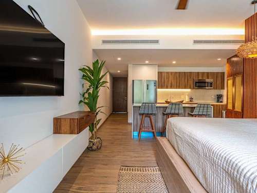 Fully equipped kitchen