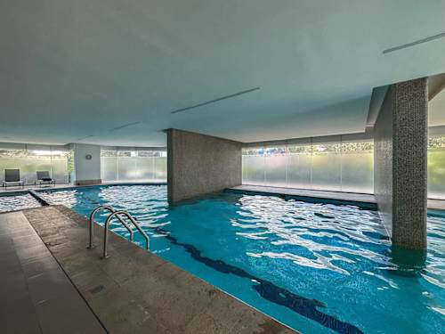 Indoor pool for a calm swim any time, wellness built into your Polanco building