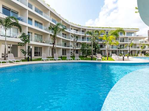 Shared resort pool