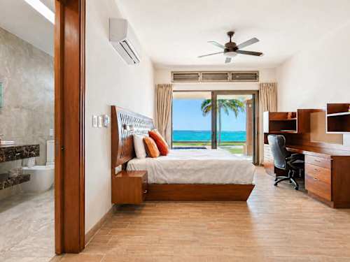 Open-plan living area
