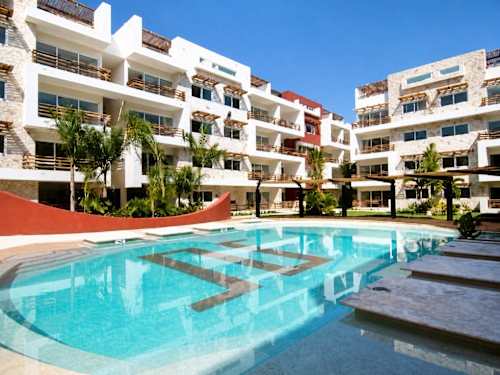 Shared resort pool