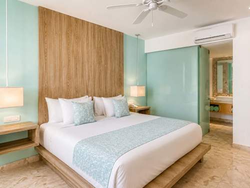 Private bedroom with natural light