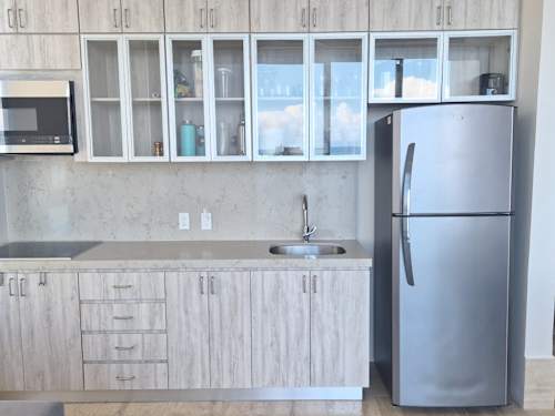 Luxury oceanfront apartment in Puerto Morelos