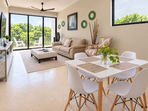 Rooftop Pool Apt for 4 | Near Isla Ferry, Cancun