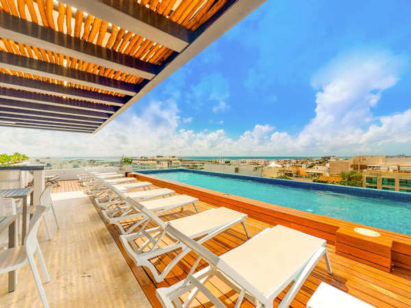 Studio with Rooftop Pool | Playa del Carmen