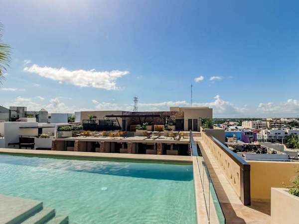 Chic studio in Playa Centro, rooftop pool & gym