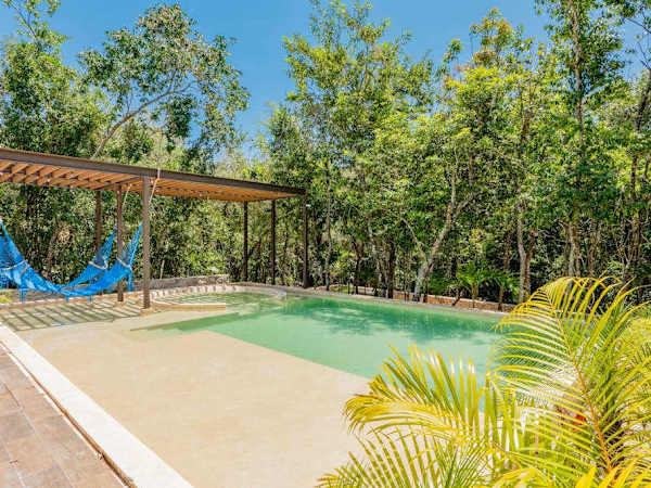 Xpu-Ha Beachfront Villa 1: Private Pool & Gym