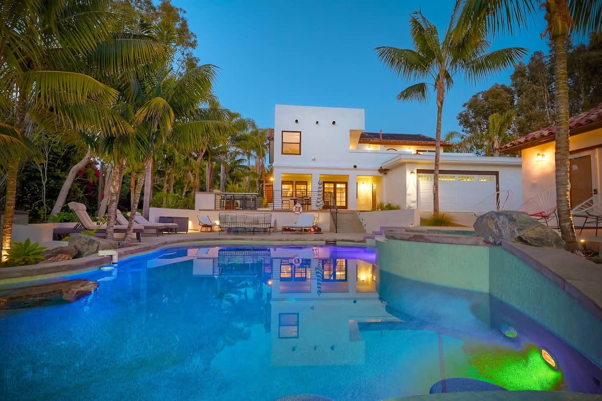 Luxury Sanctuary Retreat-Heated pool-Hot tub-Volleyball — Encinitas, CA — vacation rental