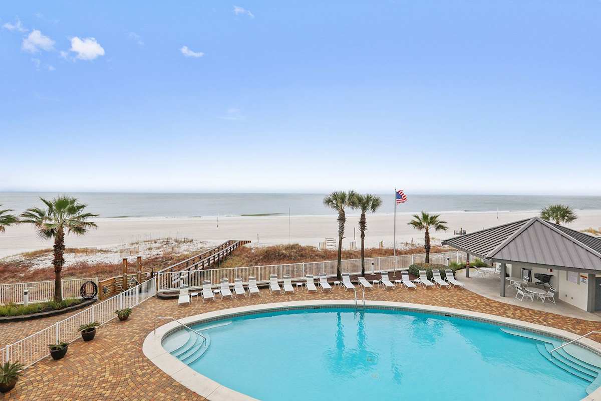 Windward Pointe 801 - Beachfront Corner Condo w/ Wrap-Around Balcony,