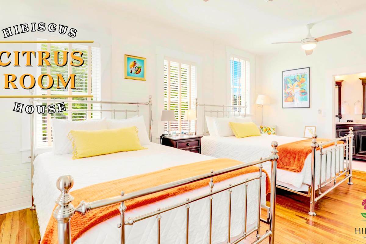 Hibiscus House Bed & Breakfast Citrus Room
