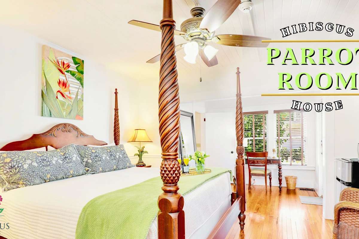 Hibiscus House Bed & Breakfast Inn Parrot Room