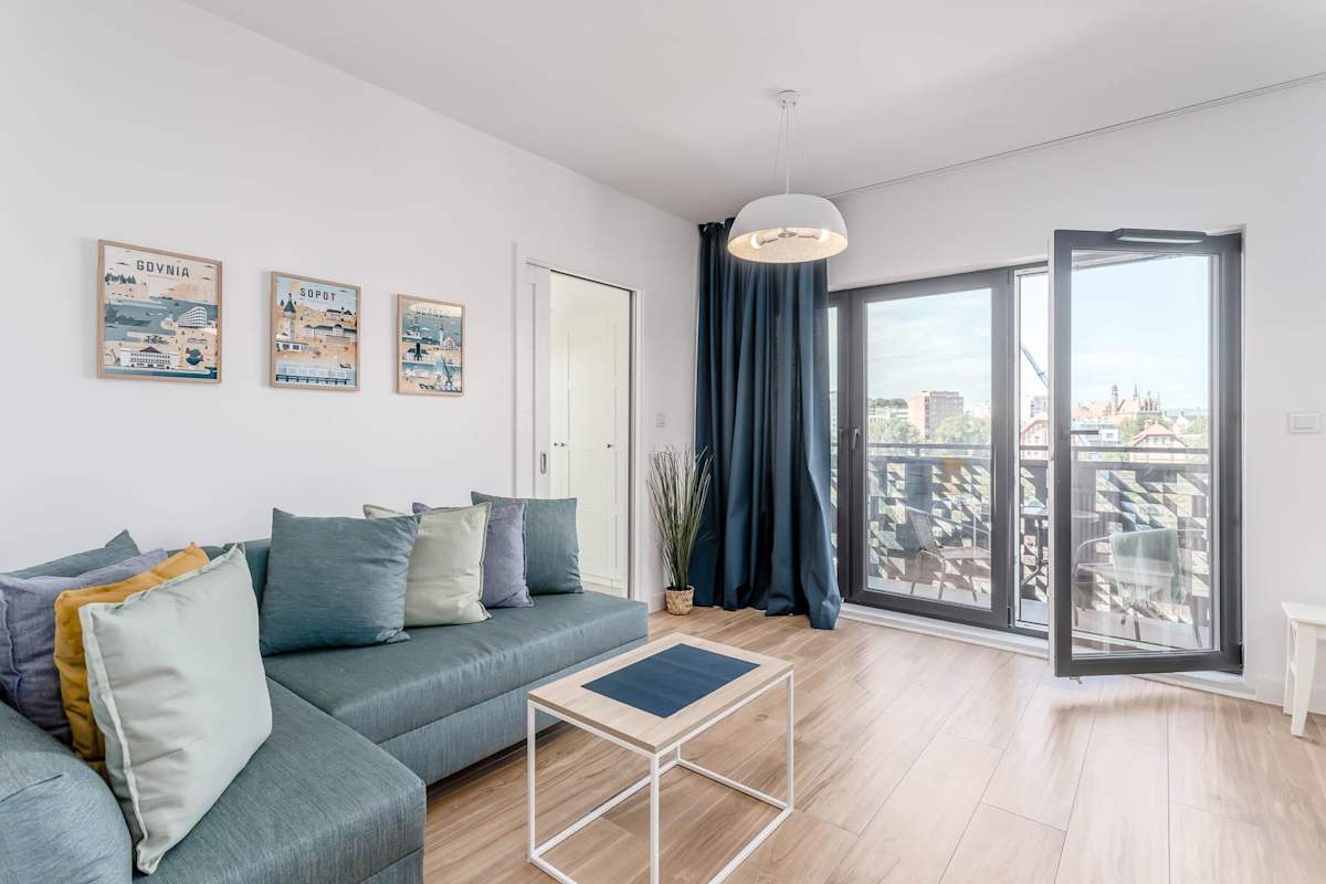 Dwie Motławy 20 | Gdańsk | Stylish Apartment | Balcony