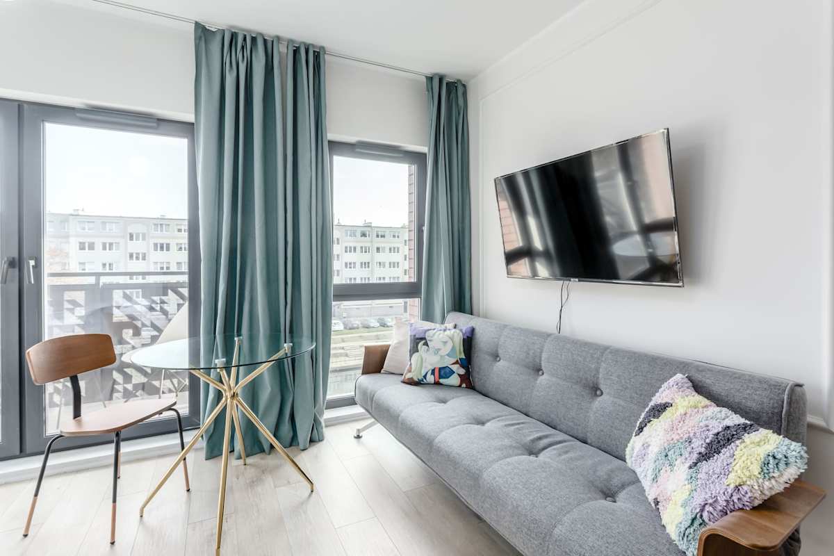 Dwie Motławy 20 | Comfortable Studio | Balcony