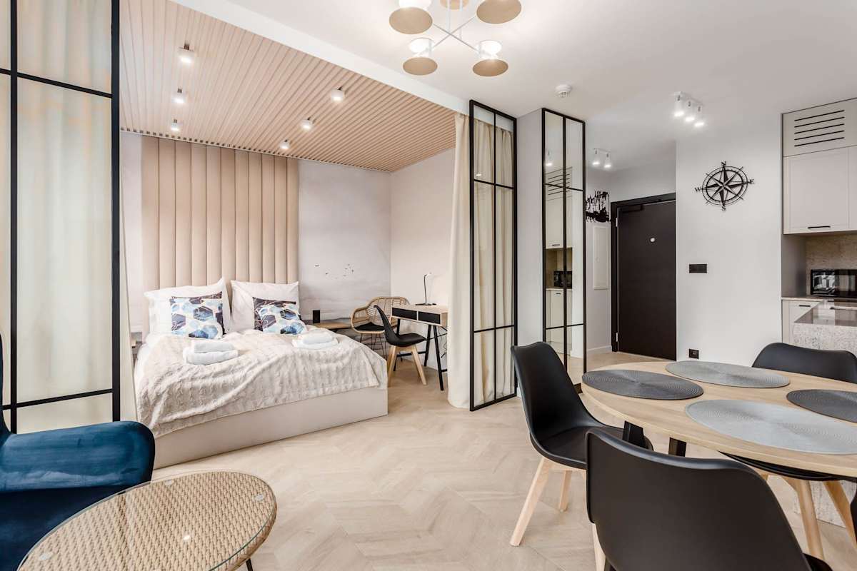 Dwie Motławy 20 | Modern Studio | Balcony