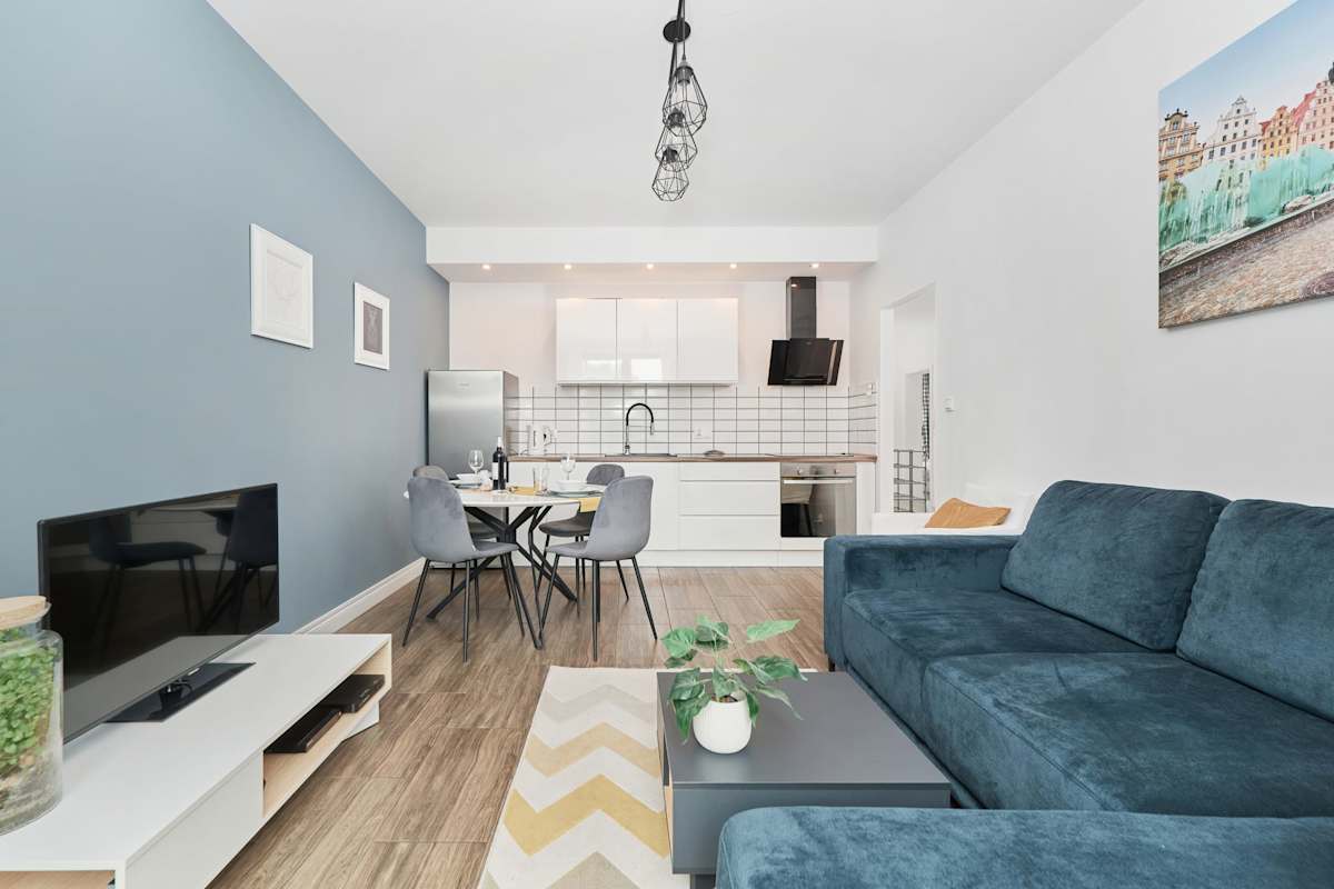 Podwale 1 Wrocław | Odra Towers Apartment by the Oder River | Underground Parking | Well-Equipped Interiors