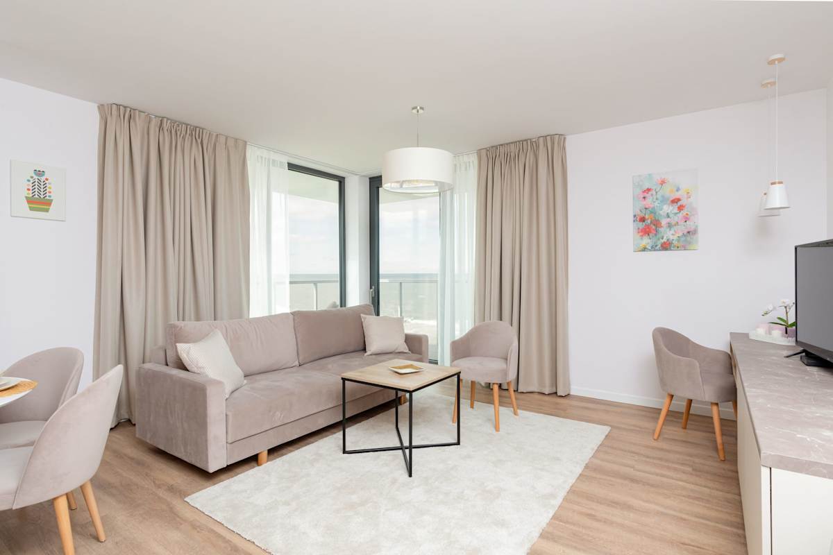 Jantaris A40 | Mielno | Family Apartment with Sea View | Air Conditioning