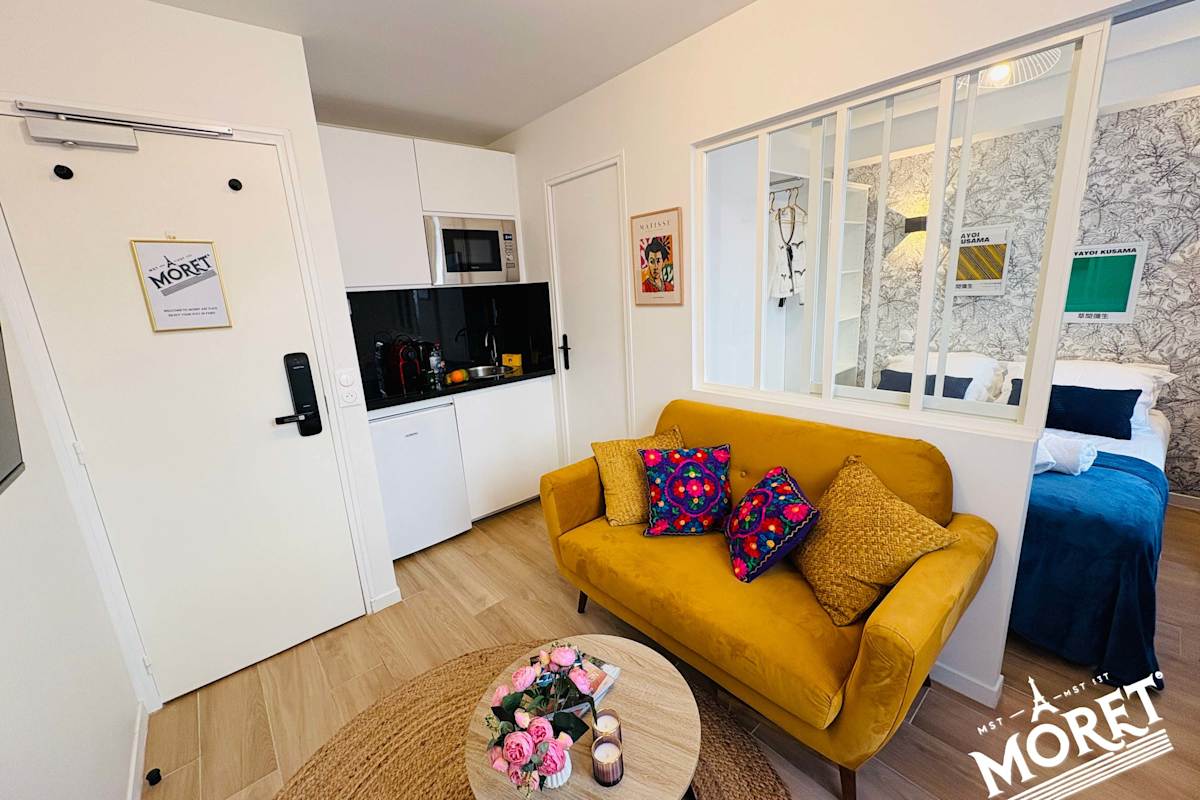 Moret Art Flats 1 Bedroom Patio View