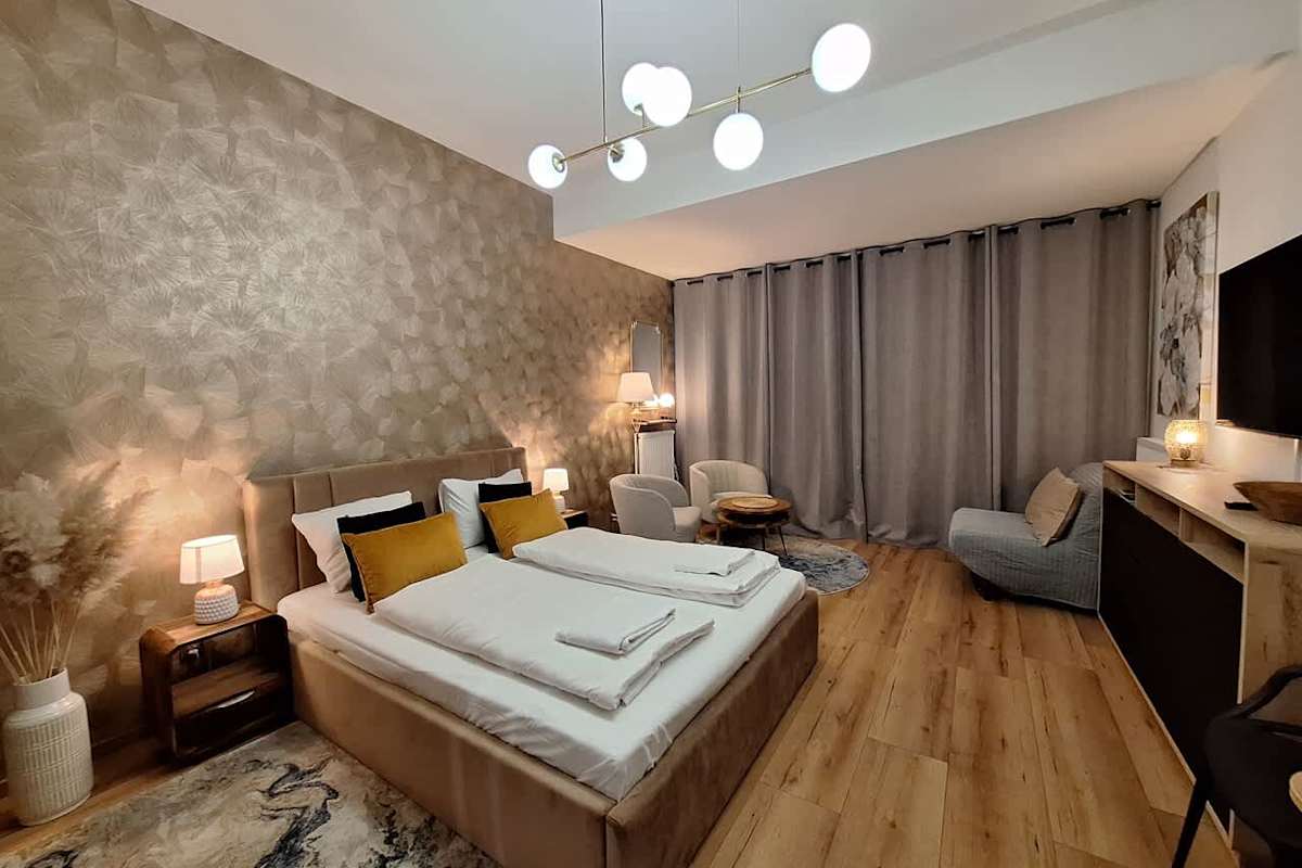 Hanza Tower 639 | Modern Studio | Pool | Sauna — Szczecin, Województwo zachodniopomorskie — vacation rental