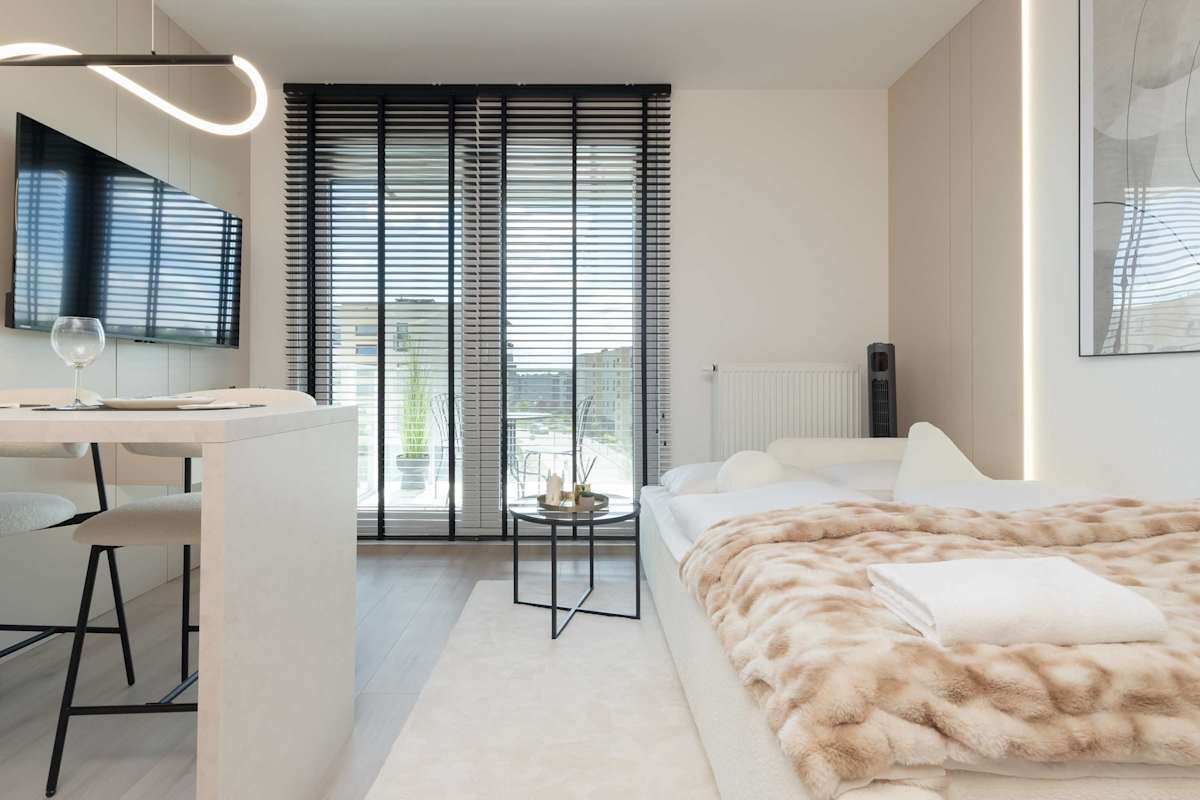 Leskiego 15 Gdańsk | Modern Studio | Parking | Balcony — Gdańsk, Województwo pomorskie — vacation rental